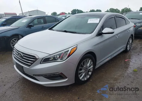 2015 Hyundai Sonata Limited from USA, damaged, VIN 5NPE34AF9FH012246